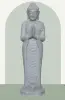  Product image 1 of the product “Standing Buddha made of Riverstone, position Namaskara , H. 122cm. ”